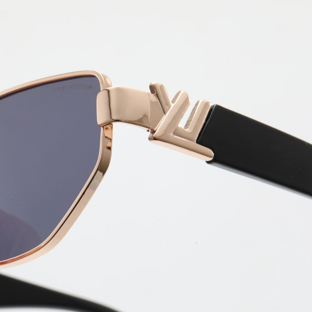 Louis vuitton V-Logo Metal Square Sunglasses (Model 6A006) Square