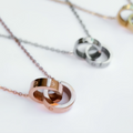 Amour Dainty Necklace - Stainless Steel