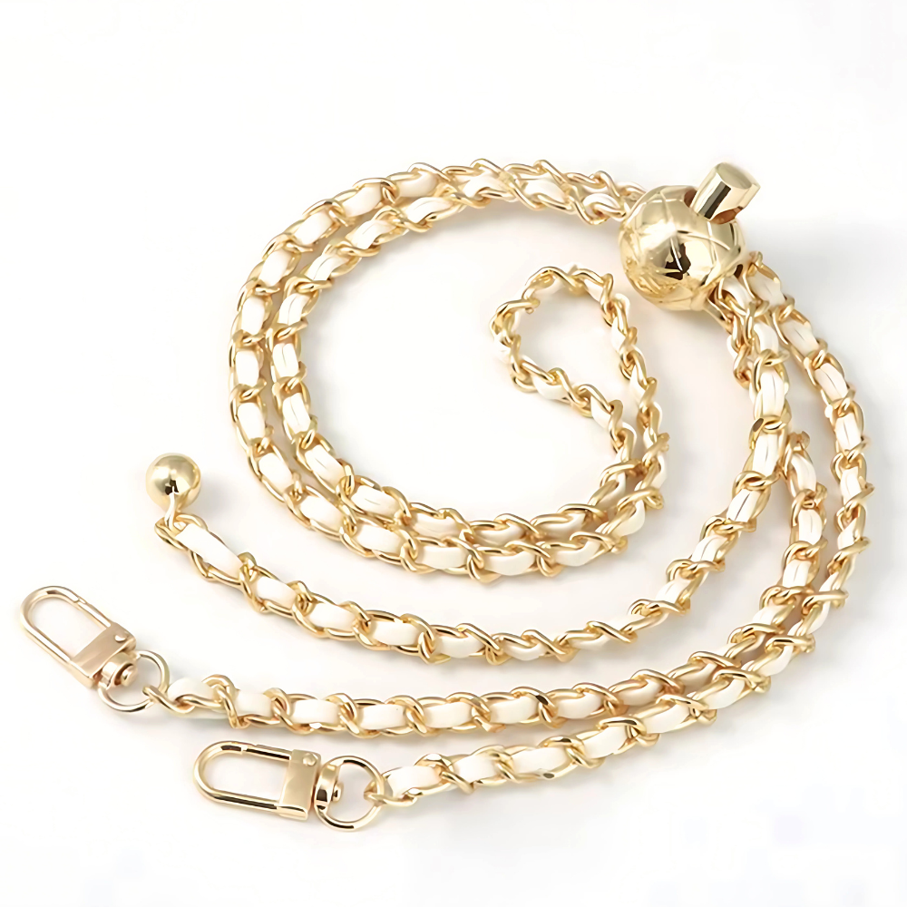 Adjustable Purse Chain Strap - Crossbody to Shoulder Bag
