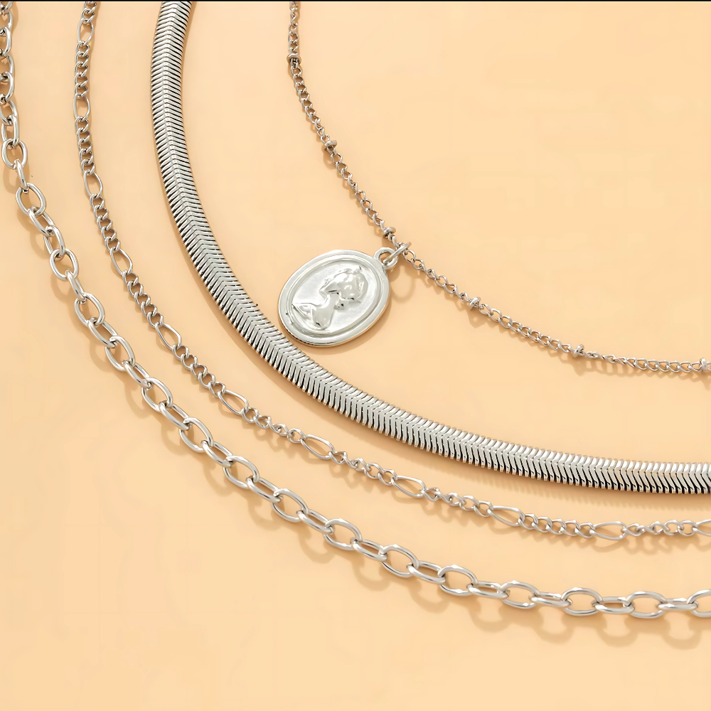 Beatrix Layered Necklace Set