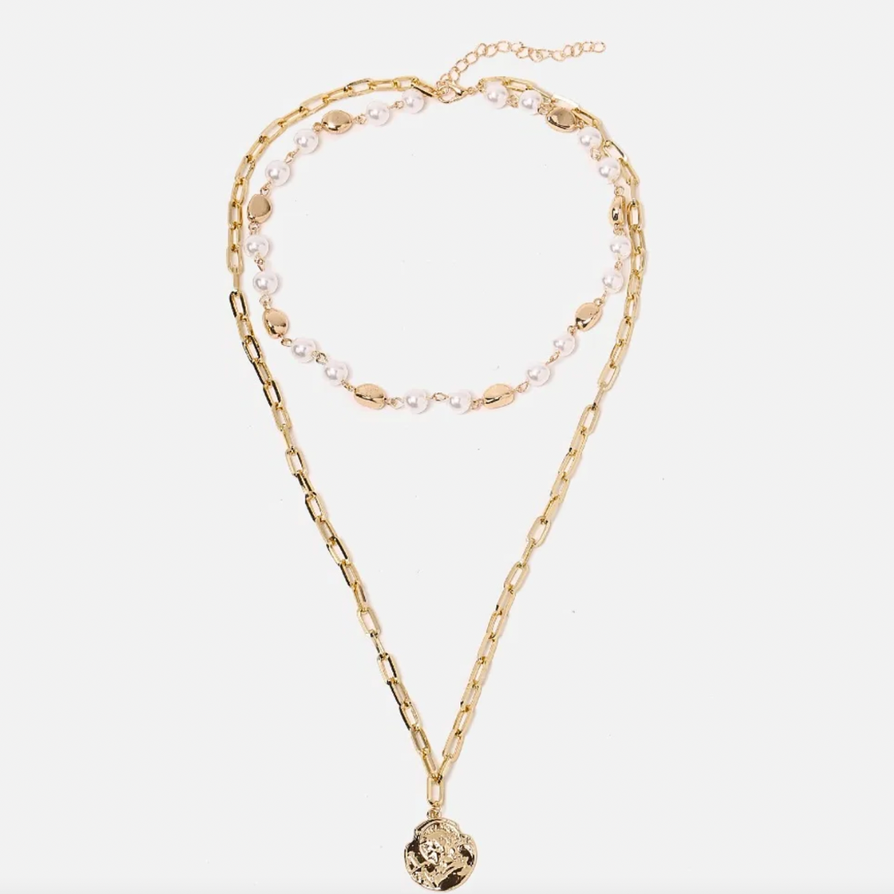 Ava Layered Statement Necklace