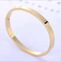 Amour Bangle Bracelet - Stainless Steel